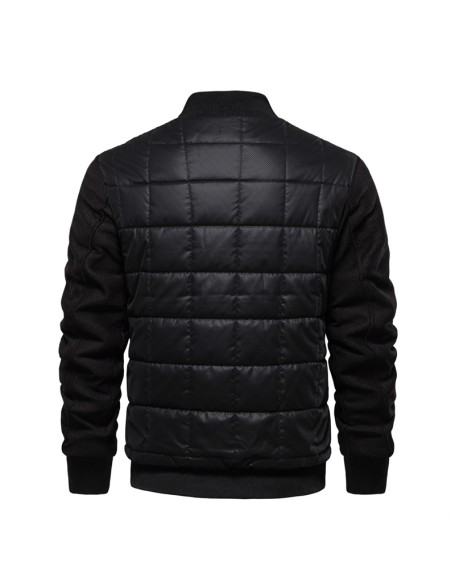 Jacket Men's Jacket Casual Fashion American Patchwork Men's Tops