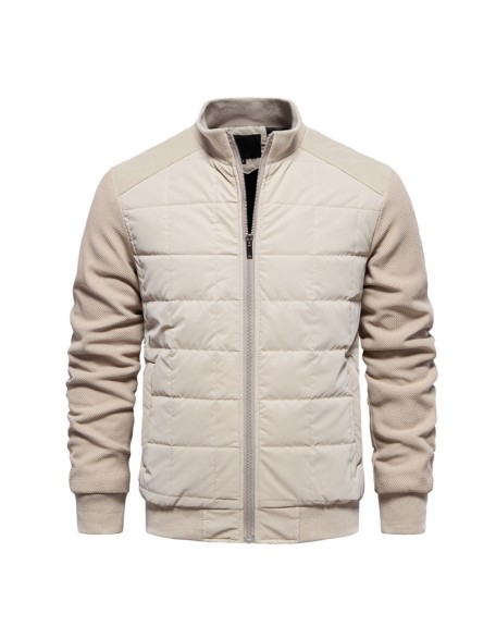 Jacket Men's Jacket Casual Fashion American Patchwork Men's Tops