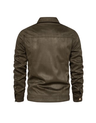 Men's Lapel Jacket Casual Coat Fashion Men's Tops